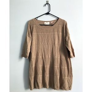 YOON knit sweater | tunic light anthropologie
